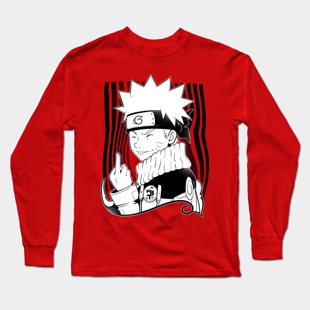 BAKA Long Sleeve T-Shirt by Kabuto_Store